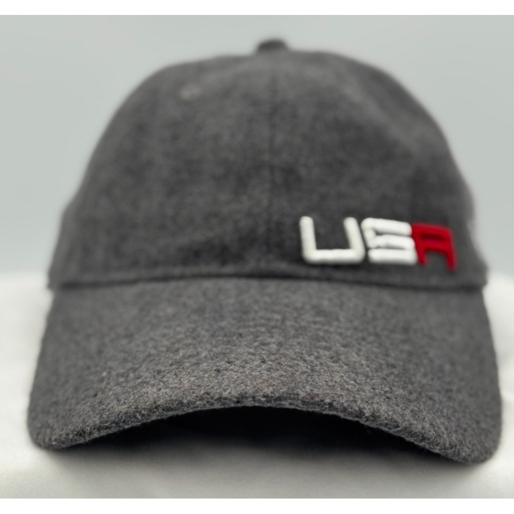 Team USA 2016 Ryder Cup New Era Strapback Hat / Cap - Gray - OSFA